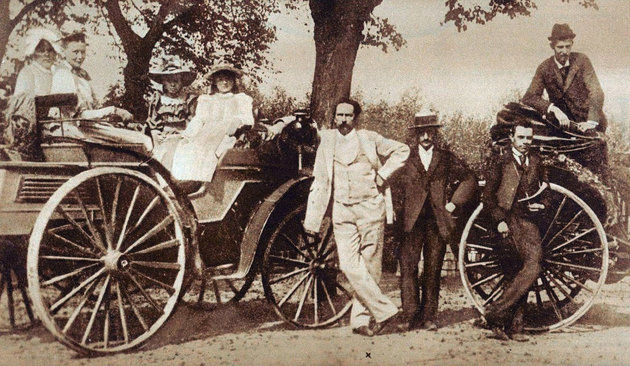 Karl Benz és családja