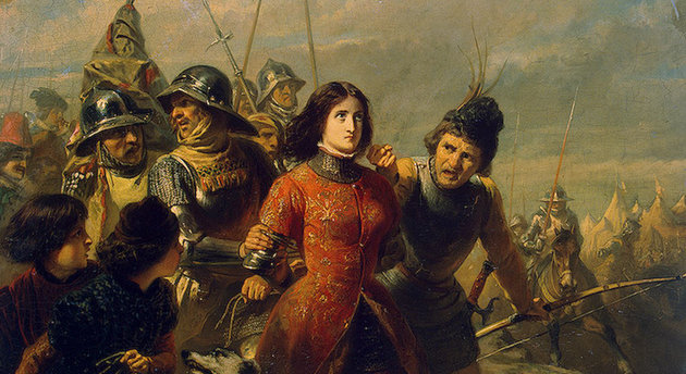 Jeanne d’Arc elfogása