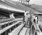 A Népstadion lelátója 1959-ben