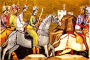 IV. Béla menekül a tatárok elől