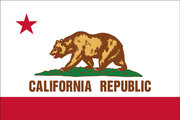 Kalifornia állam mai zászlaja