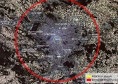 A Cár-bomba teljes pusztítást okozó rádiusza Párizs térképére vetítve