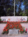 A Texelen meghalt grúz katonák emlékműve