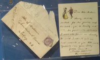 Az egyetlen fennmaradt levél Merricktől, melyben Treves ismerősének, Mrs. Leila Maturinnak köszöni meg ajándékait