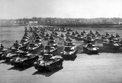 Német harckocsik felvonulása Nürnbergnél, 1935.
