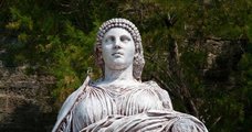 Artemiszia szobra a törökországi Bodrumban