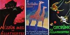 Kiváló művészek készítettek modern, látványos plakátokat a két világháború közötti korszakban az Állatkert népszerűsítésére. Közülük is kiemelkednek Fáy Aladár (1898-1963) festőművész alkotásai, amelyek egy állatkerti plakátpályázat kapcsán születtek (6)