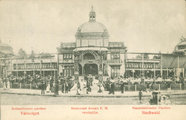 A Fővárosi Pavillon, melyben később a népszerű Weingruber Kávéház is működött (képeslap, 1896, a szerző gyűjteményéből)