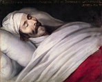 Richelieu bíboros a halálos ágyán
