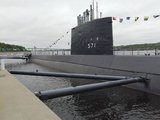 A USS Nautilus napjainkban, a Connecticut állambeli Grotonnál, ahol múzeumként üzemel