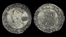 II. Károly angol király (ur. 1660-1685) idején vert groat (kép forrása: gmcoins.co.uk)