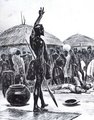 Dingaan elrendeli a foglyul ejtett búr követek kivégzését, 1838. (kép forrása: Wikimedia Commons)