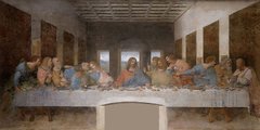 Leonardo da Vinci: Az utolsó vacsora (1495-1498) (kép forrása: Wikimedia Commons)