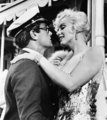 Tony Curtis és Marilyn Monroe
