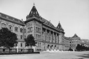 A Műszaki Egyetem épülete a 20. század elején