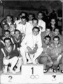 Az 1960-as római olimpián a hetedik aranyát is megszerző Gerevich Aladár a Blaha Lujza téren edzett