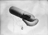 Német ballon a levegőben, 1915.
