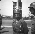 Rommel a párizsi győzelmi parádén, 1940. (kép forrása: Wikimedia Commons)