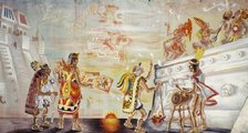 Illusztráció a tenochtitlániak mindennapi életéről