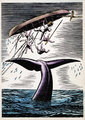 Illusztráció Herman Melville „Moby Dick” című regényéből, amelynek első kiadása 1851. november 14-én jelent meg.