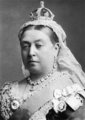 A brit királynő egy 1882-es felvételen