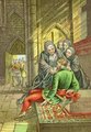 Apácák ápolják Robin Hoodot egy 1880 körül keletkezett illusztráción