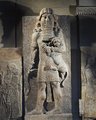 Gilgames uruki király krétás alabástromból készült szobra az iraki Horszabadból. A babiloniak gazdag irodalmi örökséget hagytak az utókorra, többek közt Gilgames eposzát is.