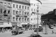 Járműmustra a Nyugati téren, 1949. (Fortepan/Kovács Márton Ernő)