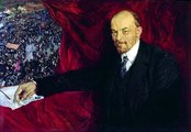 Lenin portréja 1919-ből. Nem mentette meg a németeket az összeomlástól.