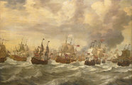 A négynapos csata, Ruyter egyik legnagyobb győzelem az angol flotta ellen