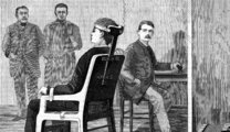 Halál a villamosszékben – idealista ábrázolás 1890-ből