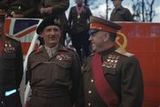 Zsukov Montgomery tábornokkal 1945. július 12-én (Berlin)