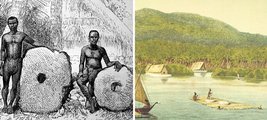 Vízen érkeztek a gyakran több tonnás kőpénzek a Yap szigetre