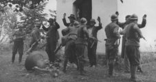 Roma civilek foglyul ejtése a német megszállás alatt lévő Jugoszláviában