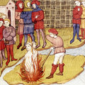 A templomos lovagrend tagjainak máglyahalála. A rend elleni puccsszerű intézkedéssorozat, amely a tagok koholt vádak alapján történt elítélésével végződött, 1307. október 13-án, pénteken kezdődött
