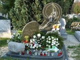 Albert Flórián síremléke az Óbudai temetőben