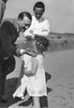 Goebbels és legidősebb lánya, Helga Adolf Hitlerrel