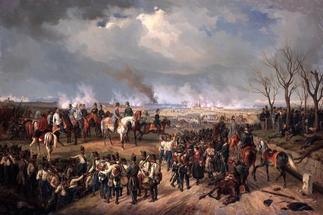 A Novara mellett aratott döntő osztrák győzelem 1849. március 23-án