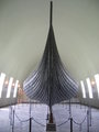 Egy Gokstadban (Norvégia) talált 9. századi hosszúhajó.