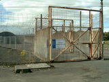 A Long Kesh internálótábor egyik kapuja. (Wikipedia/GiollaUidir)