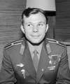 Alan Shephard így csak a második ember lehetett az űrben a képen látható Jurij Gagarin után