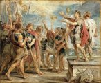 Peter Paul Rubens (1577–1640): Krisztus jele megjelenik Konstantinnak