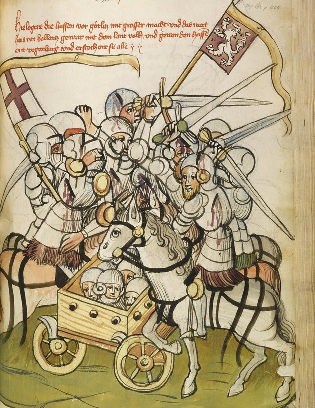 Luxemburgi Zsigmond és a husziták csatája, 1428