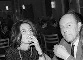 Örkény István 1963-ban későbbi feleségével, Radnóti Zsuzsával (Fortepan / Hunyady József)