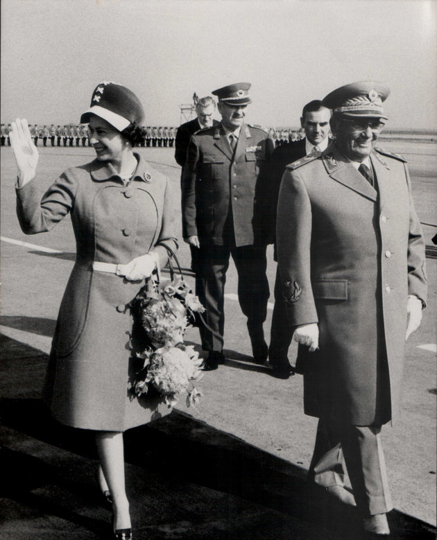 II. Erzsébet brit királynő és Tito Belgrádban, 1972 (Kép forrása: Wikipedia / Stevan Kragujević / CC BY-SA 3.0 rs)
