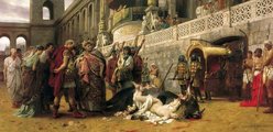 Nagy Constantinus császár betiltotta a damnatio ad bestias gyakorlatát, amelynek számtalan keresztény hívő esett áldozatul.