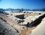 Az Északi Palota romjai Tell el-Amarnánál (Ahet-Aton). A szakértők szerint e palota lehetett Nofertiti lakhelye.