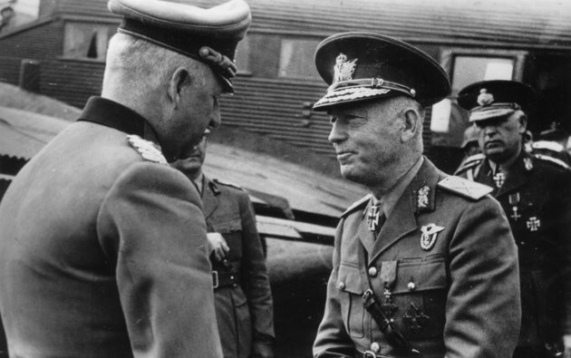 Antonescu (j.) látogatása Németországban (1943)