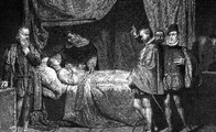 Don Carlos halála egy 19. századi metszeten