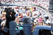 Ferenc pápa Budapesten 2021. szeptember 12-én (Kép: MTI/Bruzák Noémi)